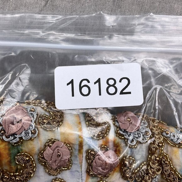 Soft Surroundings Blouse Women Large Blue Tie Dye Boho Smock Peasant Gypsy - Picture 10 of 10